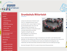 Tablet Screenshot of grundschule.mitterteich.de
